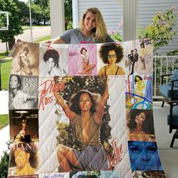 Diana Ross Quilt Blanket For Fans Ver 17 and Home Decor