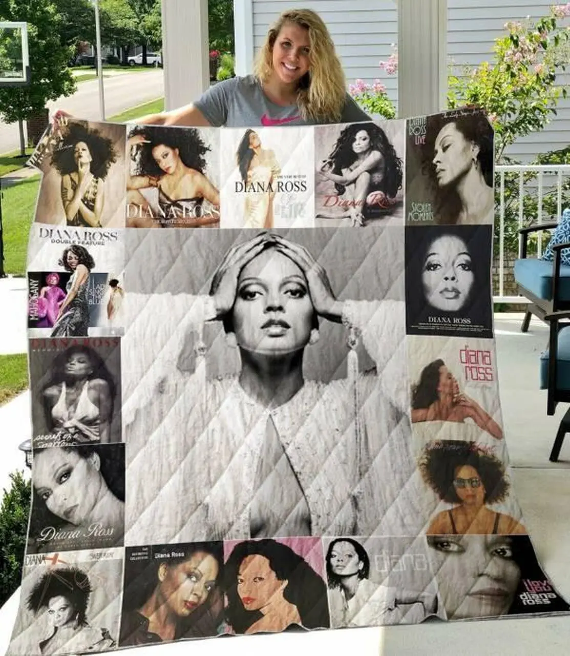 Diana Ross Quilt Blanket M110653 Quilt and Home Decor