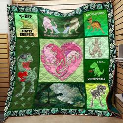 Dinosaur Blanket Th1707 Quilt and Home Decor