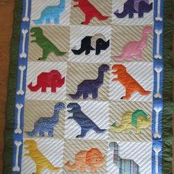 Dinosaur Cla0910196Q Quilt Blanket and Home Decor