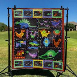 Dinosaur Hur Quilt fb and Home Decor