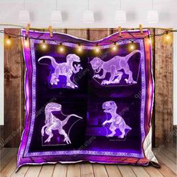 Dinosaur Light Quilt Kb3 and Home Decor