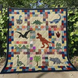 Dinosaur Mmc2110137 Quilt Blanket and Home Decor