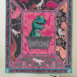 Dinosaur Quilt Blanket C9B300501Ct and Home Decor