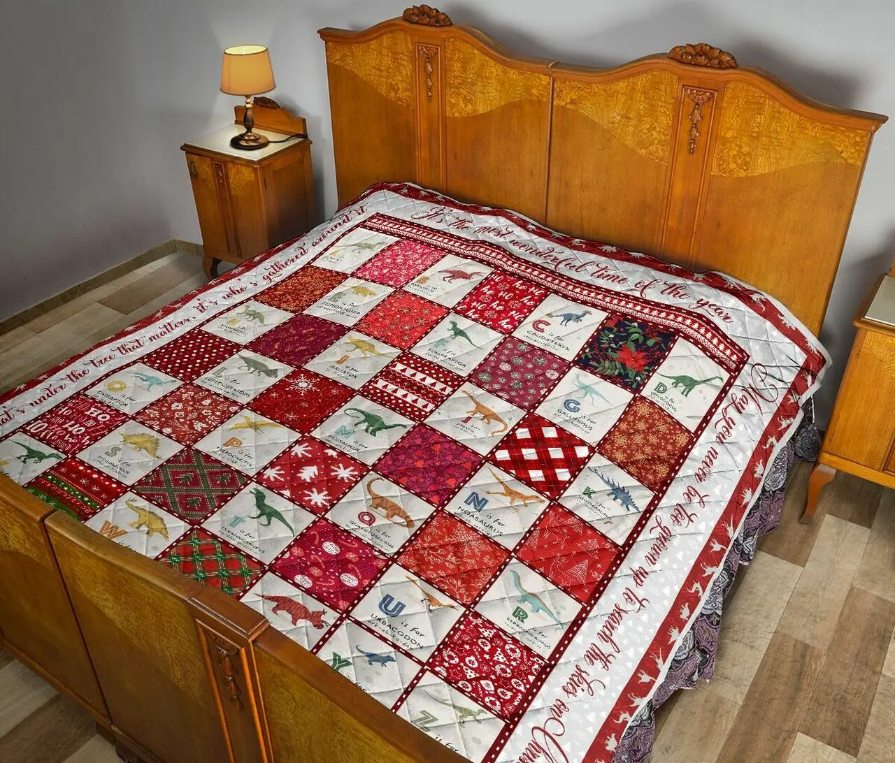 Dinosaur Quilt Blanket Dhc02011128Dd and Home Decor