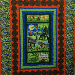Dinosaur Quilt Blanket Dhc3101155Lt and Home Decor