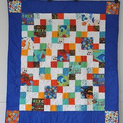 Dinosaur Quilt Blanket Dhc3101156Lt and Home Decor