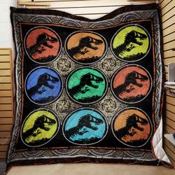 Dinosaur Quilt Kh164B and Home Decor