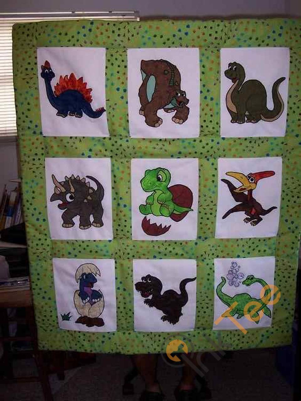 Dinosaur V6 Blanket TH0207 Quilt and Home Decor