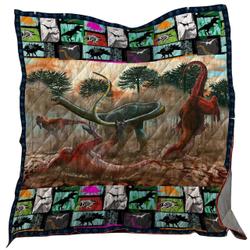 Dinosaur Washable Quilt 1001-02 and Home Decor