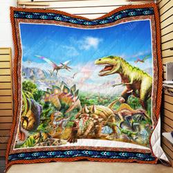 Dinosaur World Quilt Kb and Home Decor