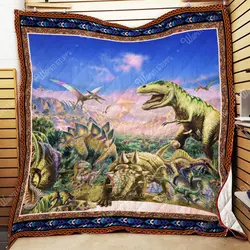 Dinosaur World Quilt Kb2 and Home Decor