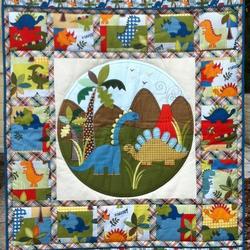 Dinosaurcl070643 Quilt Blanket and Home Decor