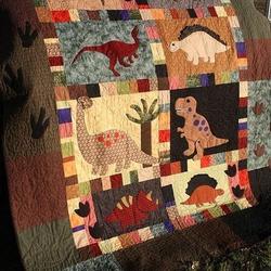 Dinosaurs Cl120602 Quilt Blanket and Home Decor