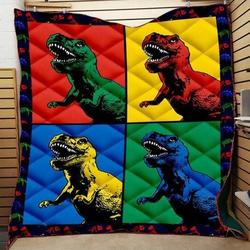 Dinosaurs Cla270611 Quilt Blanket and Home Decor