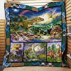 Dinosaurs Quilt and Home Decor