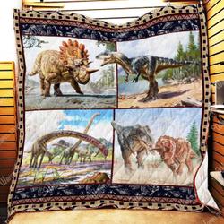 Dinosaurs Quilt Q043-06 and Home Decor