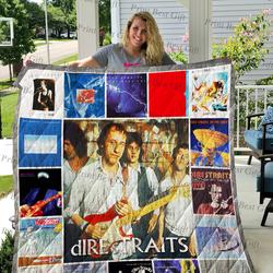 Dire Straits Albums Cover Poster Quilt 2 and Home Decor