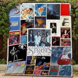 Dire Straits Quilt V2  and Home Decor