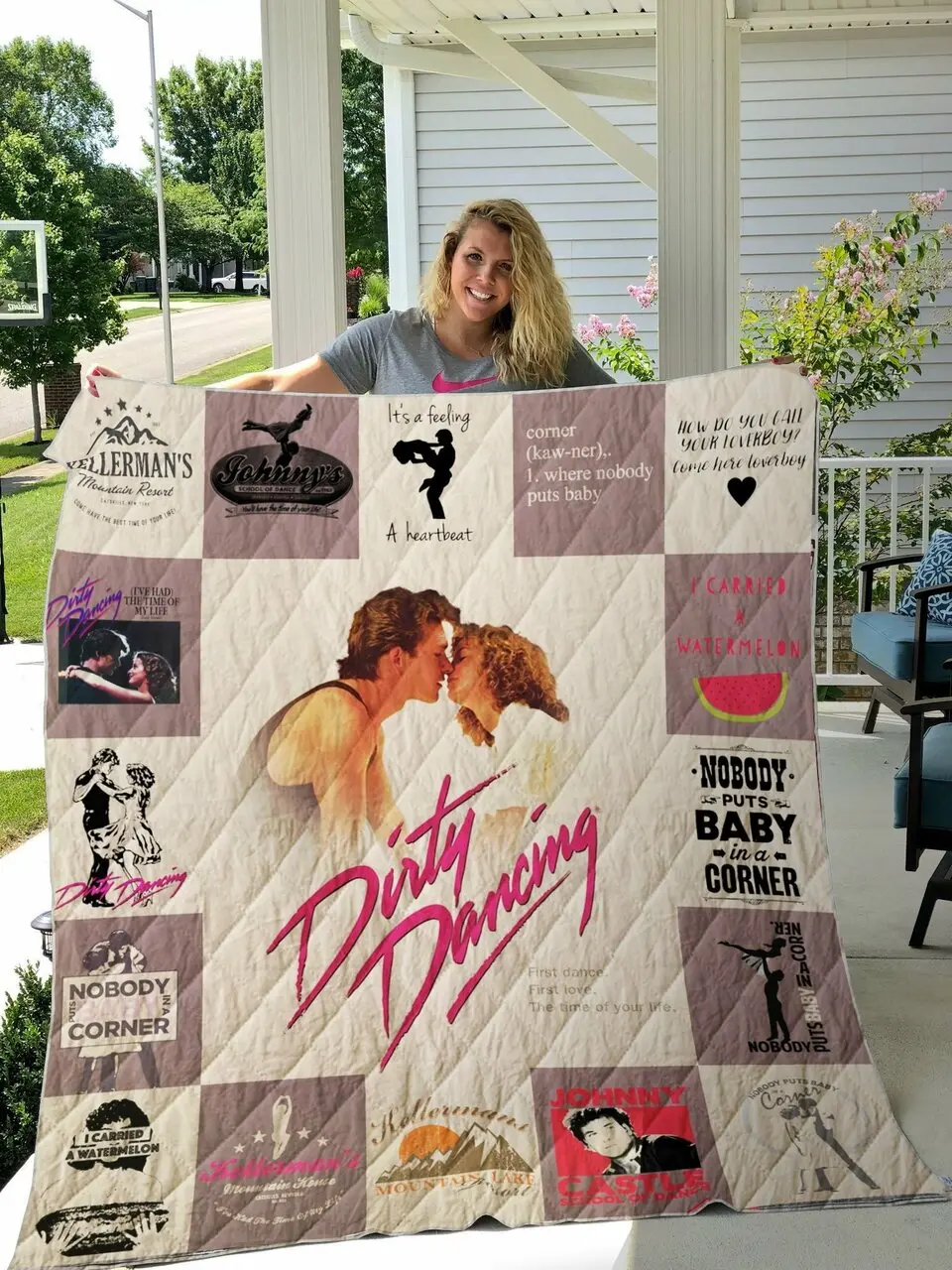 Dirty Dancing Quilt Blanket For Fans Ver 17 1 and Home Decor