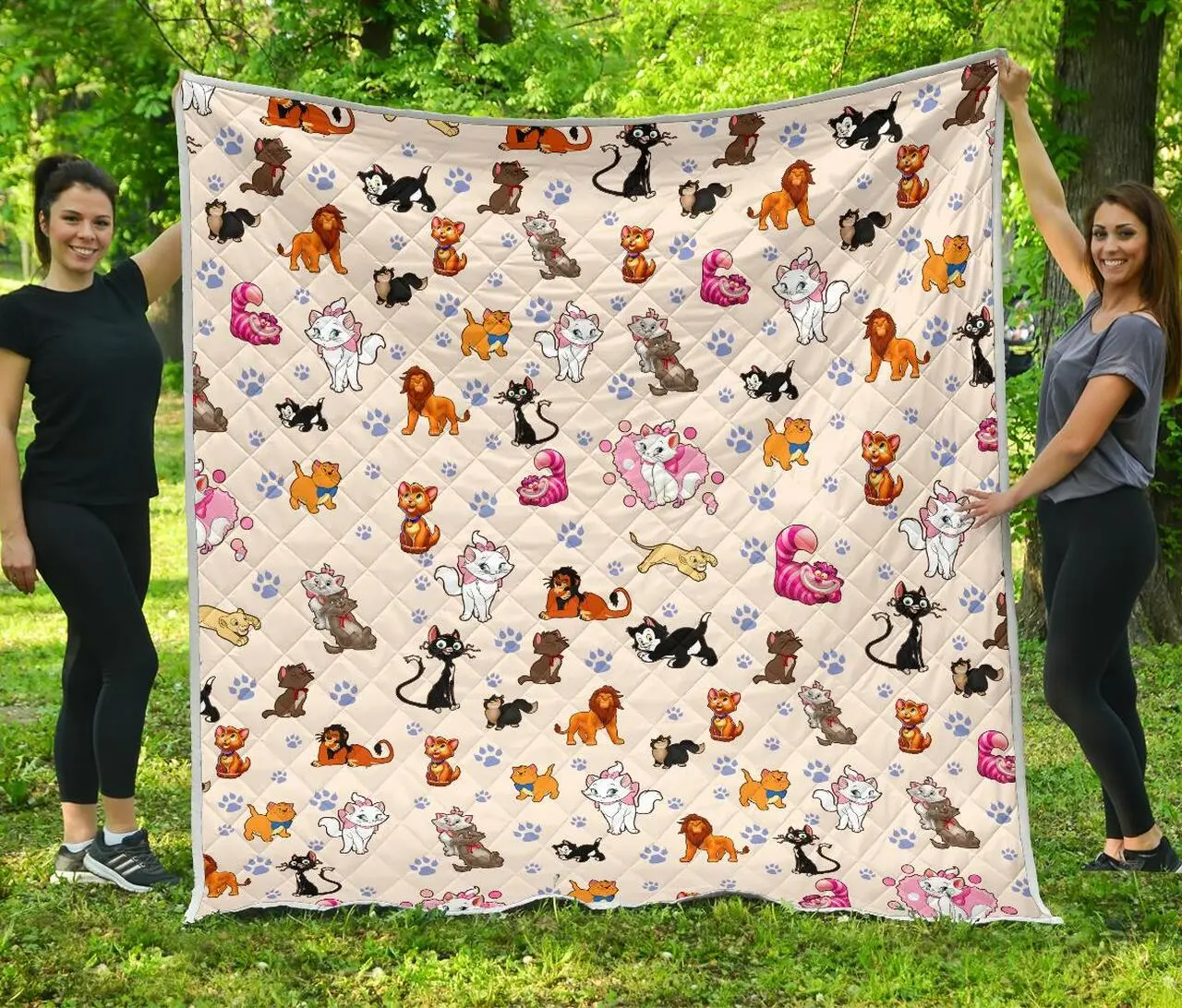 Disney Cats Quilt Quilt and Home Decor