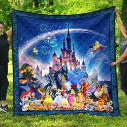 Disney Characters   Premium Quilt  Quilt and Home Decor