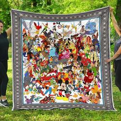 Disney Characters Premium Quilt  Quilt and Home Decor