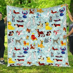 Disney Dogs  Quilt  Quilt and Home Decor
