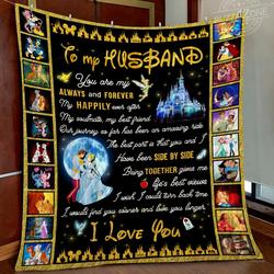 Disney Husband Side By Side Quilt Gg and Home Decor