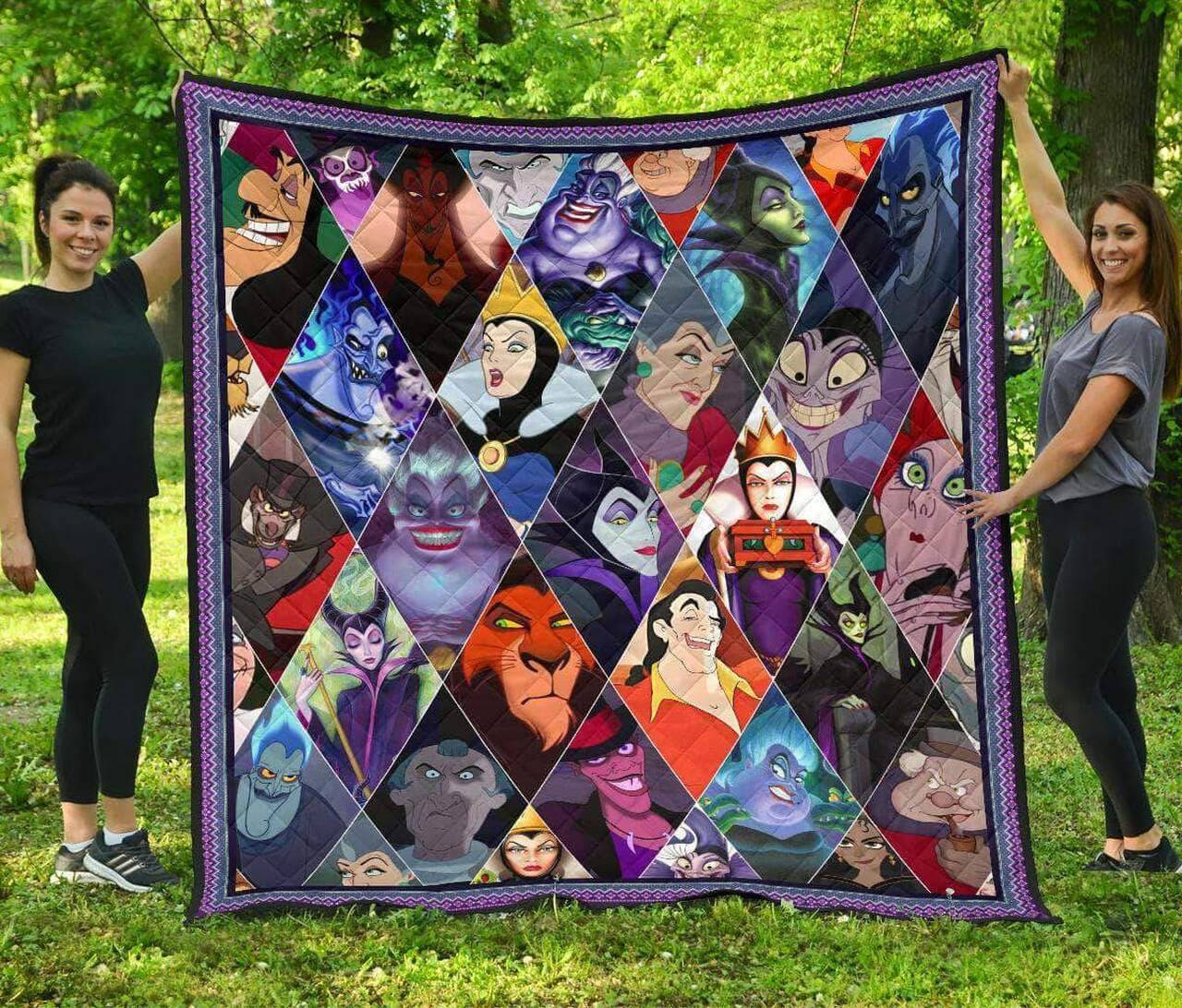 Disney Villains Premium Quilt Quilt and Home Decor