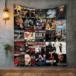 Dj Khaled Album Covers Quilt Blanket and Home Decor