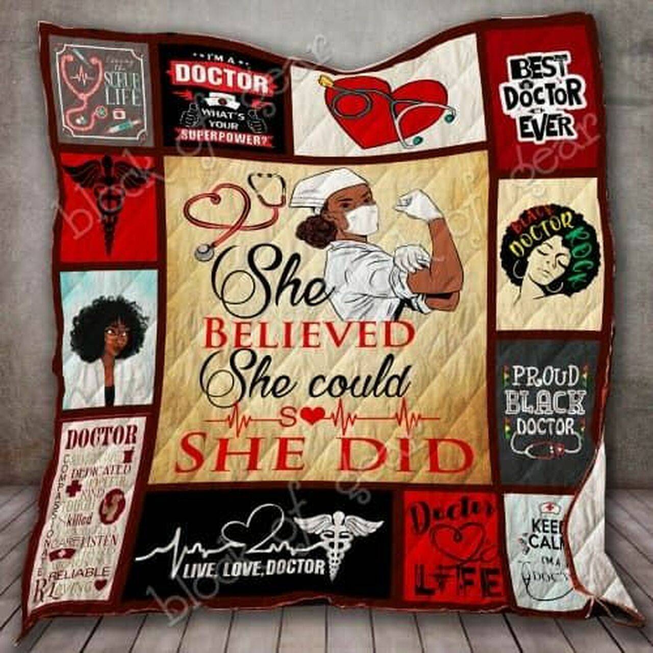 Doctor Cl18100220Mdq Quilt Blanket and Home Decor