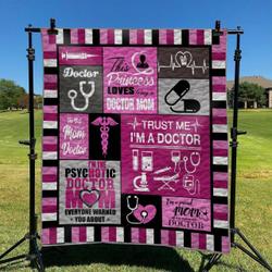 Doctor Mom DHCKL0909 Quilt Blanket and Home Decor