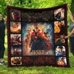 Doctor Strange Super Heroes Fan Gift Idea Quilt and Home Decor