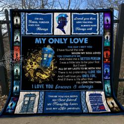 Doctor Who My Love All Of My Last Quilt Cc and Home Decor