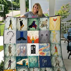 Doctor Who Quilt Blanket      and Home Decor