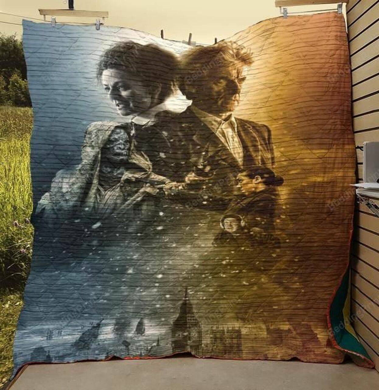 Doctor Who Tv Series The Lie Of The Land Quilt Blanket and Home Decor