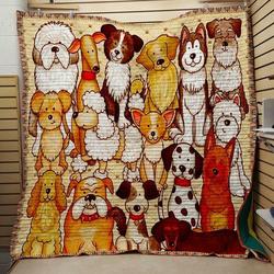 Dog 8030052 Quilt Blanket  Quilt and Home Decor