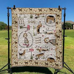 Dog Beagle Td2709299 Quilt Blanket and Home Decor