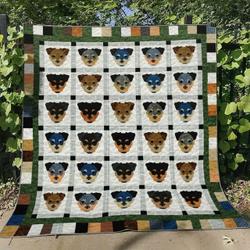 Dog Bt170712 Quilt Blanket and Home Decor