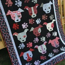 Dog Cla200645 Quilt Blanket and Home Decor