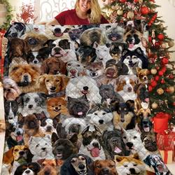 Dog Jfj Quilt Oes and Home Decor