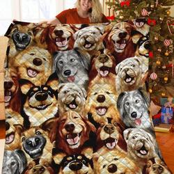 Dog Jfj Quilt Oph and Home Decor