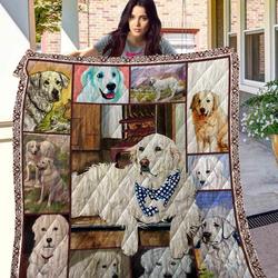 Dog Kuvasz Blanket Th10072019 Quilt and Home Decor