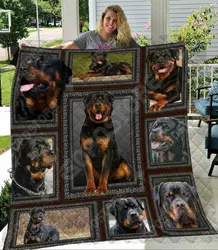 Dog Like Quilt Blanket and Home Decor