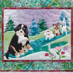 Dog Park Hur Quilt fk and Home Decor