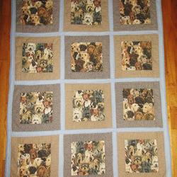 Dog Quilt Blanket Dhc150132Lt and Home Decor