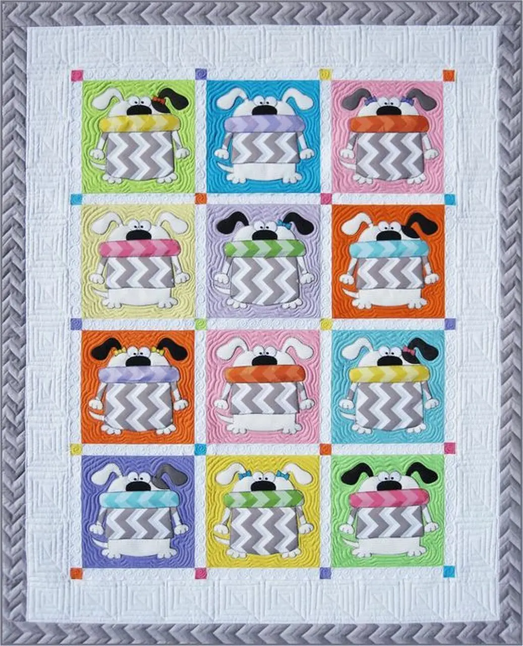 Dogclp250626 Quilt Blanket and Home Decor
