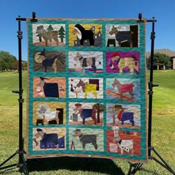Dogs And Jobs DHCKL0909 Quilt Blanket and Home Decor