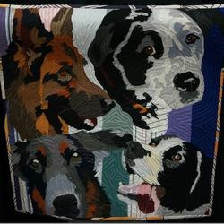 Dogs Cla1510105Q Quilt Blanket and Home Decor